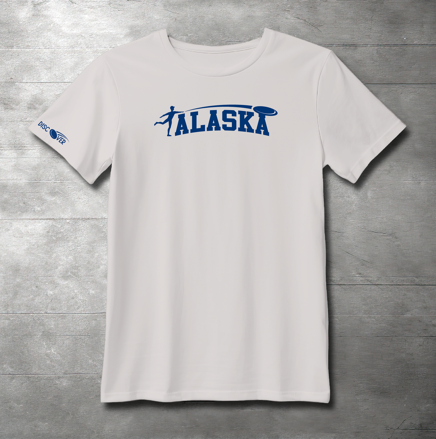 Alaska State Throw Disc Golf T-shirt