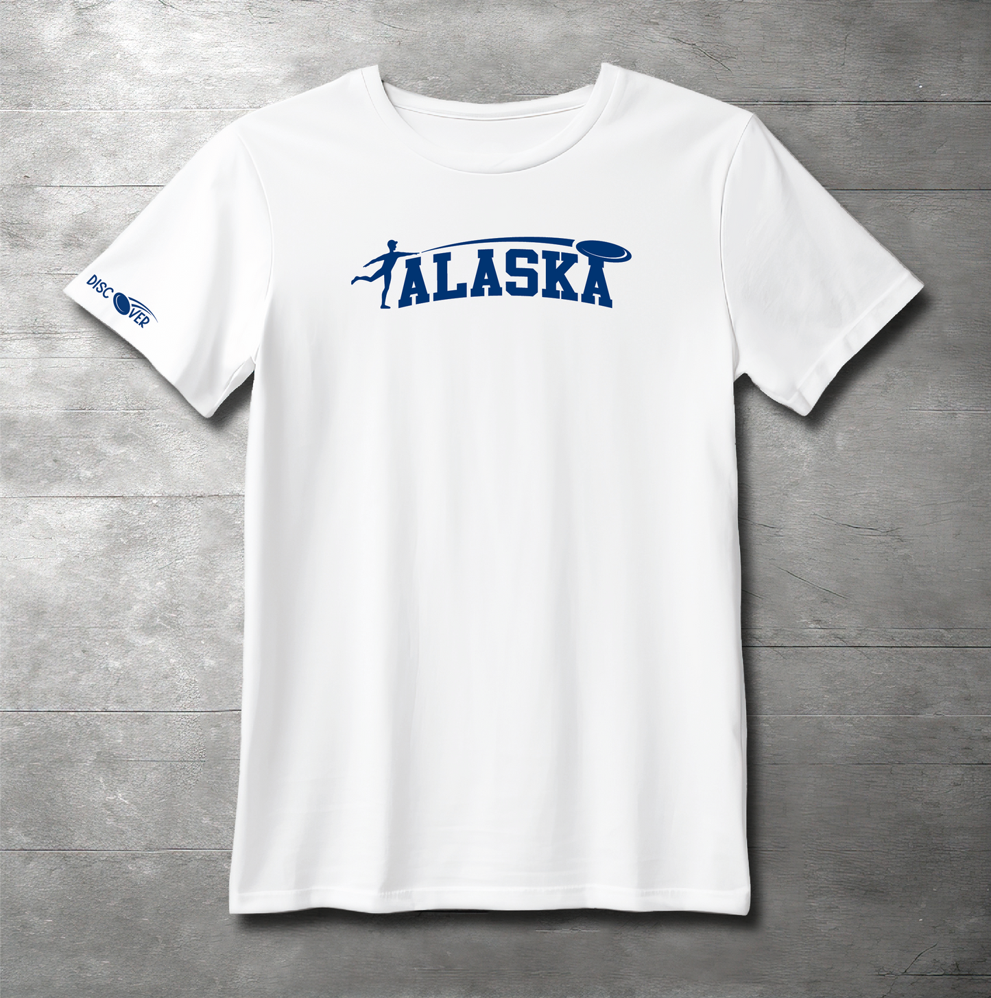 Alaska State Throw Disc Golf T-shirt