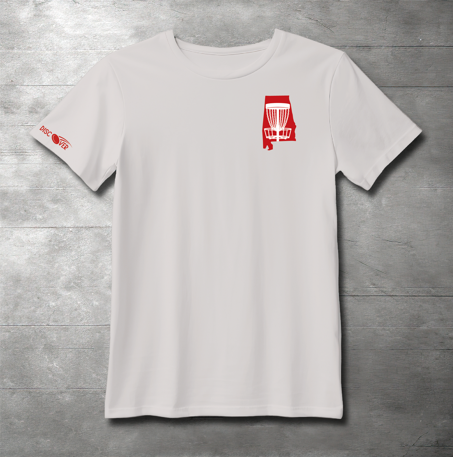 Alabama State Basket Disc Golf T-shirt