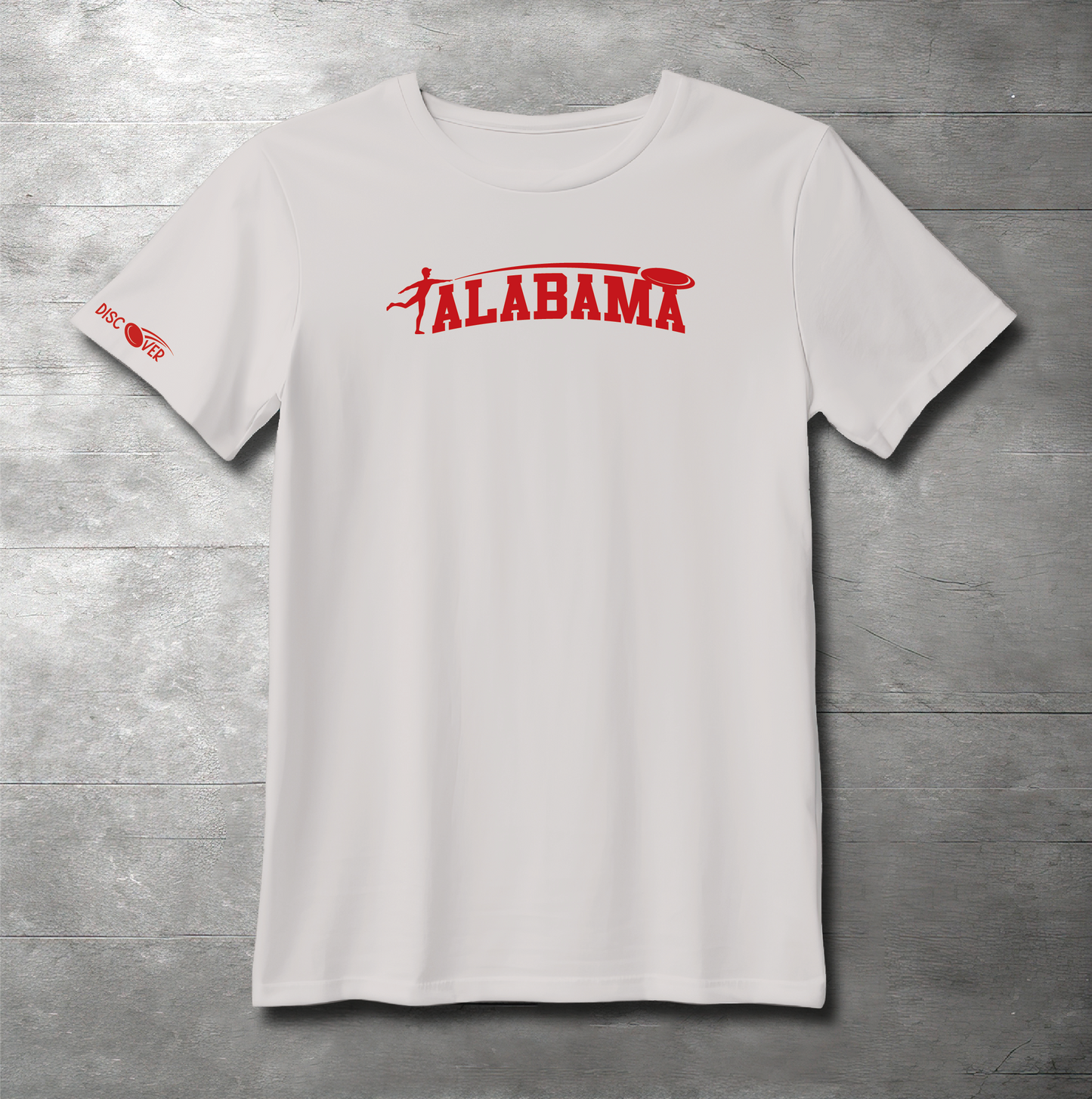 Alabama State Throw Disc Golf T-shirt