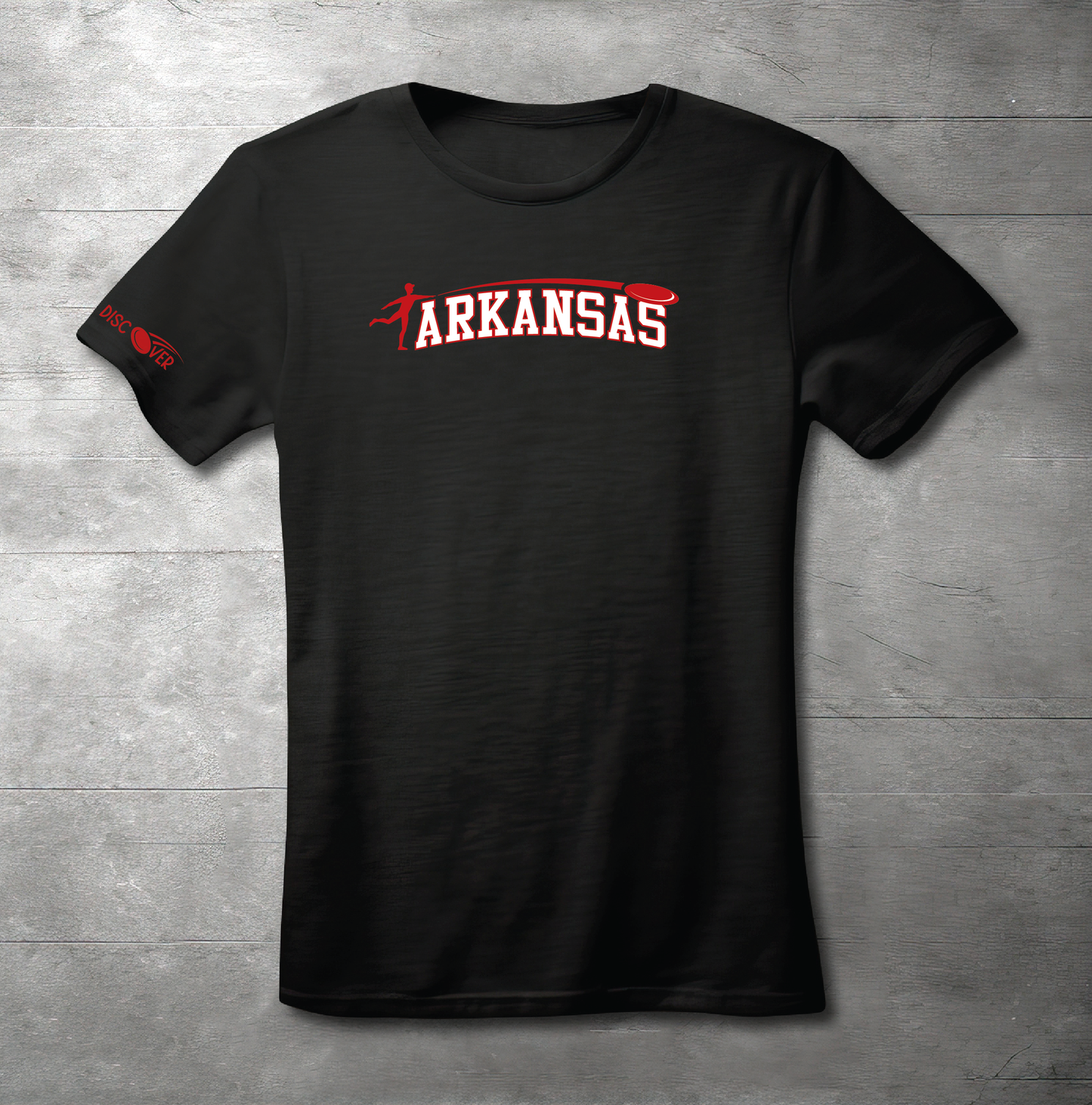 Arkansas State Throw Disc Golf T-shirt
