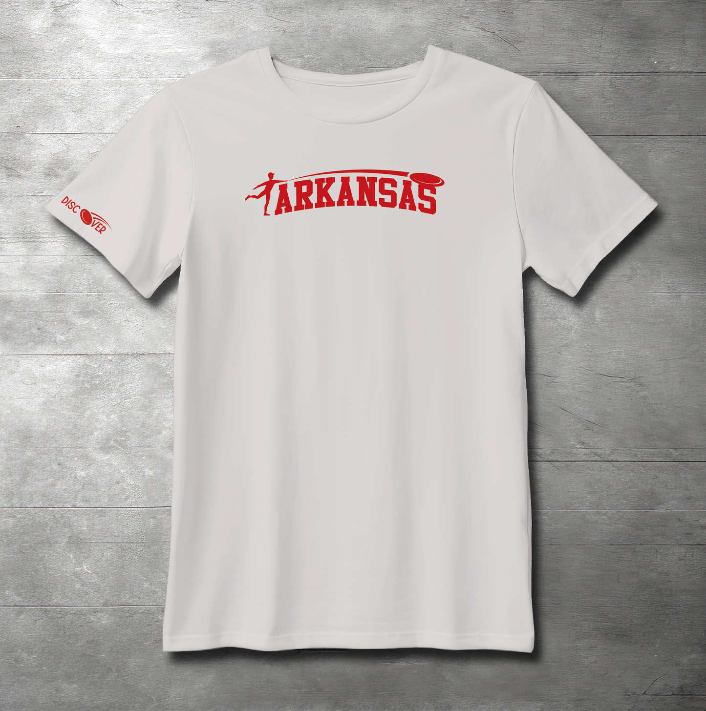 Arkansas State Throw Disc Golf T-shirt