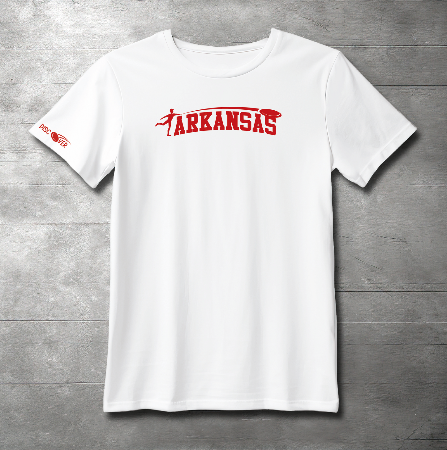 Arkansas State Throw Disc Golf T-shirt