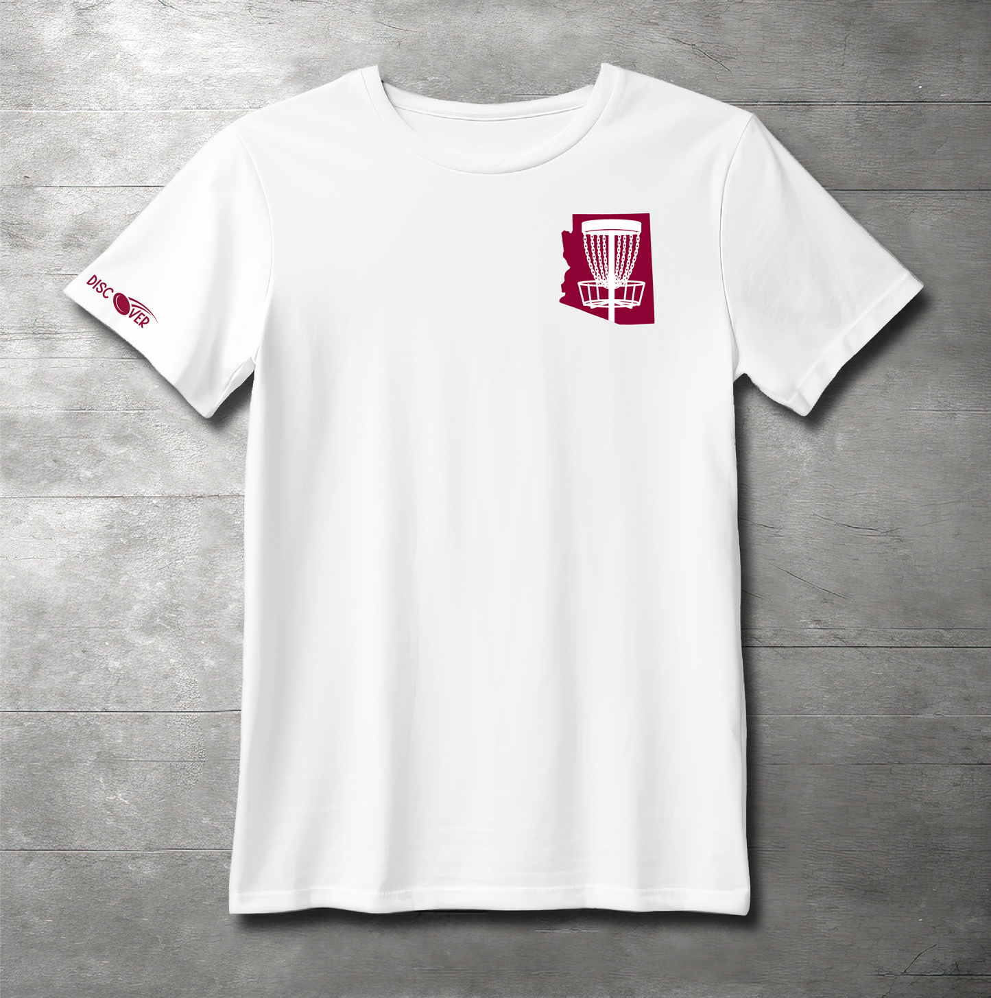 Arizona State Basket Disc Golf T-shirt