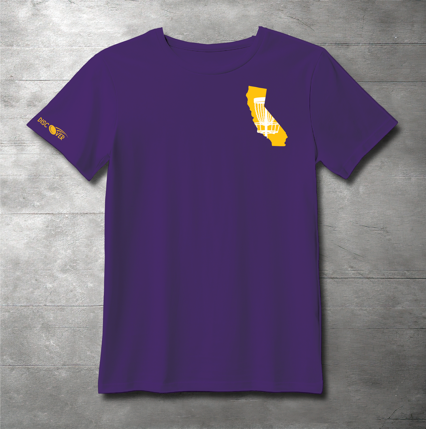 California State Basket Disc Golf T-shirt