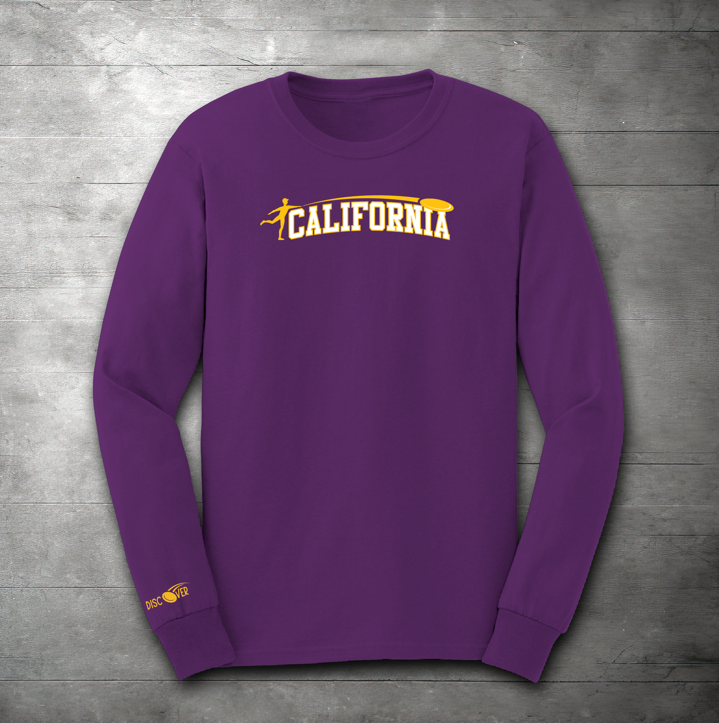 California State Throw Disc Golf Long Sleeve
