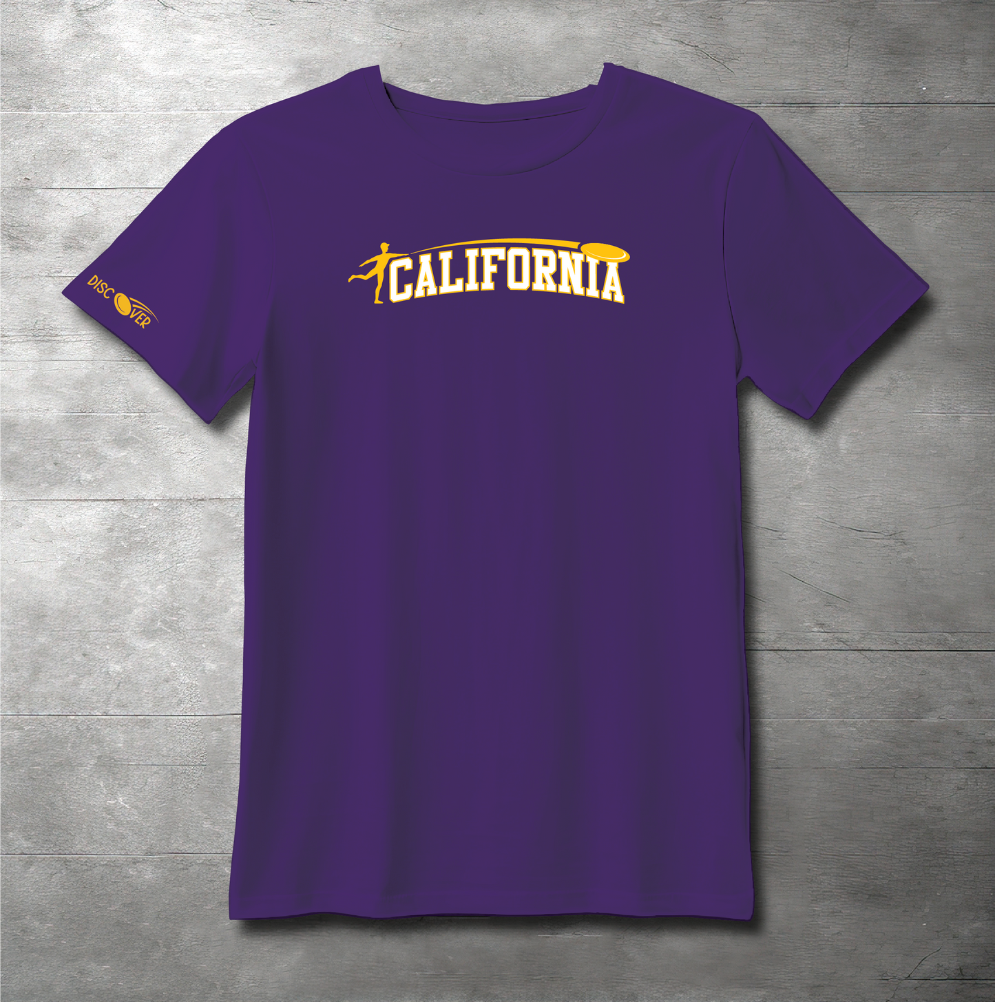 California State Throw Disc Golf T-shirt