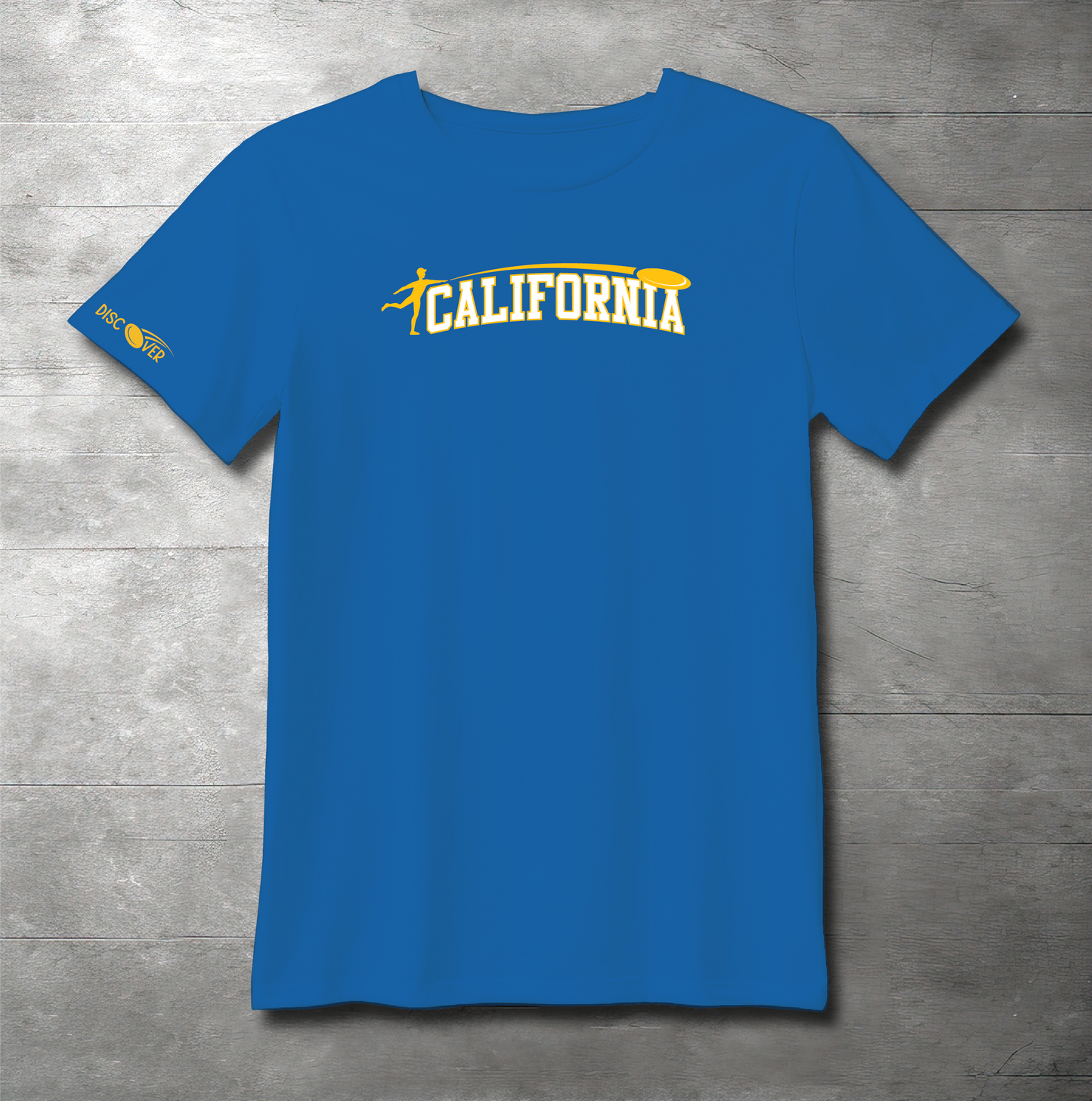California State Throw Disc Golf T-shirt