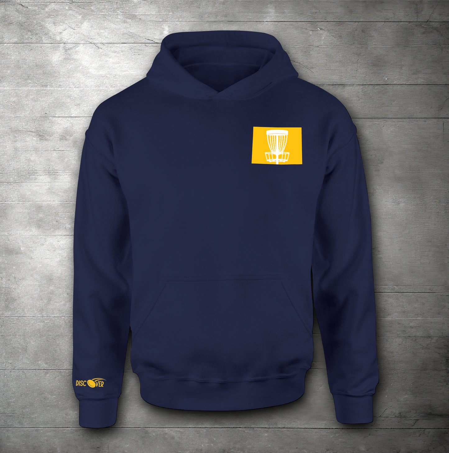Colorado State Basket Disc Golf Sweatshirt