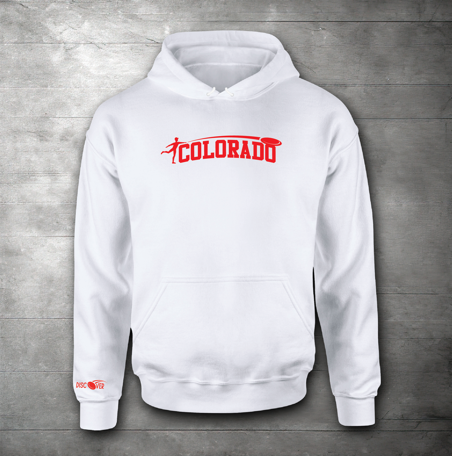Colorado State Throw Disc Golf Sweatshirt