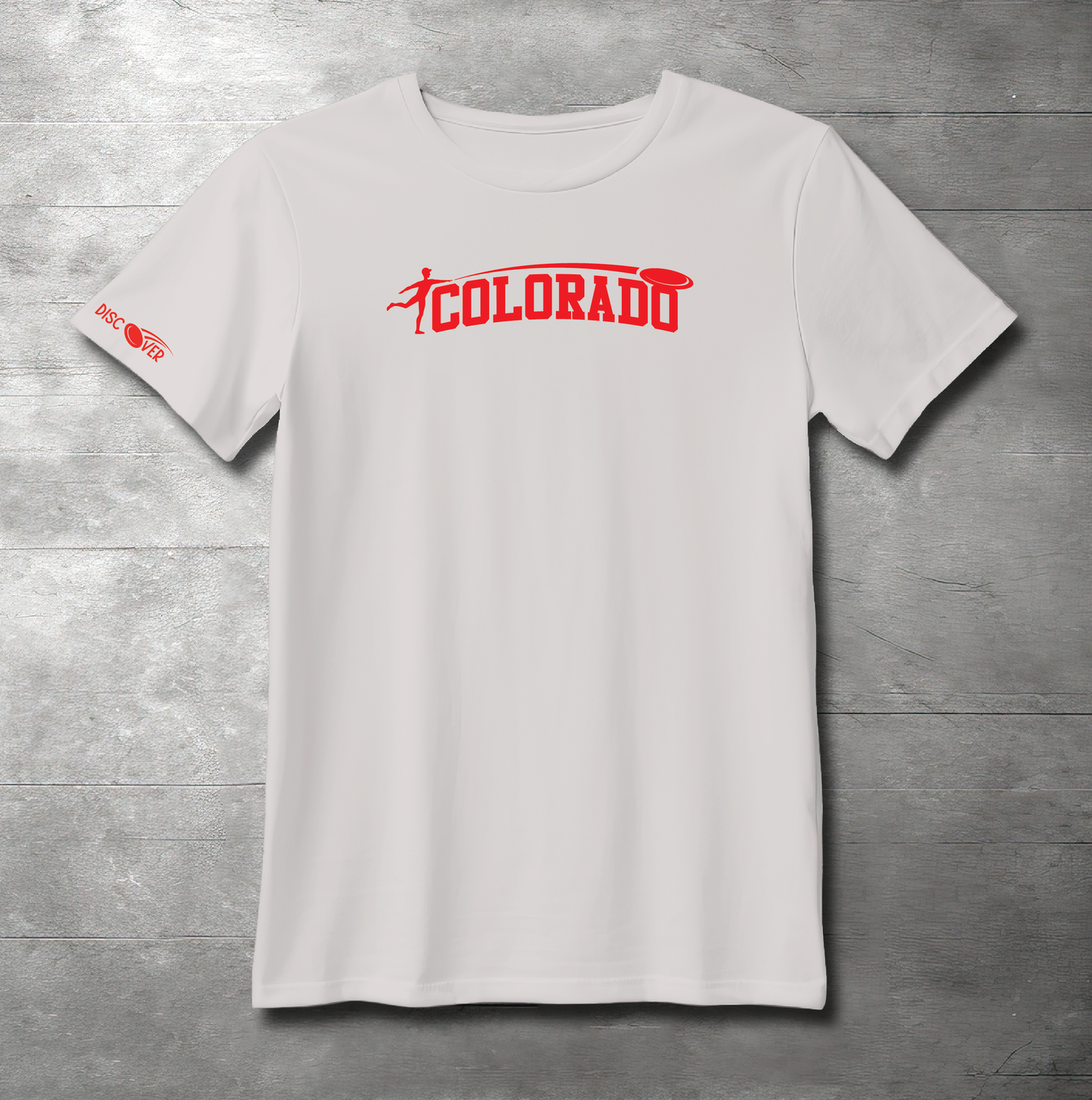 Colorado State Throw Disc Golf T-shirt