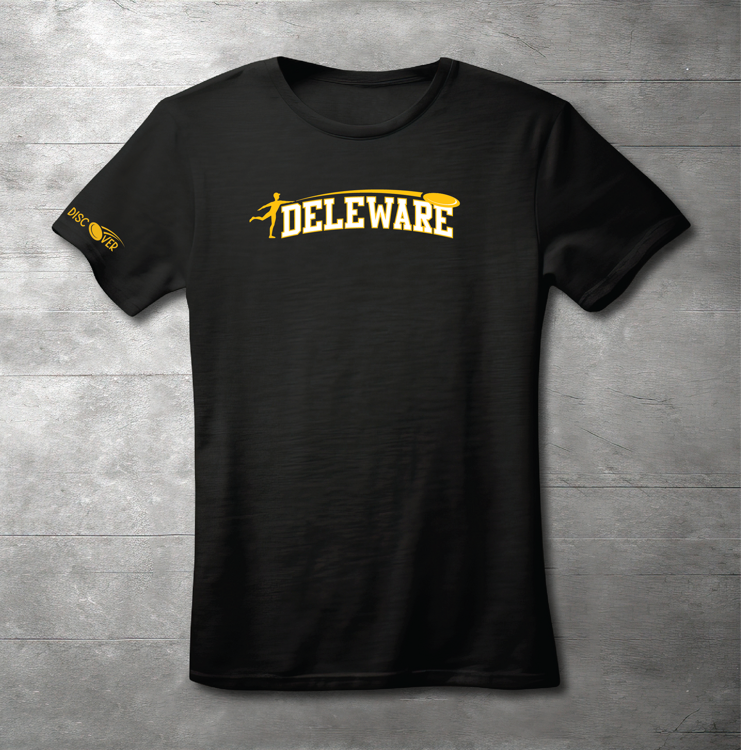 Delaware State Throw Disc Golf T-shirt