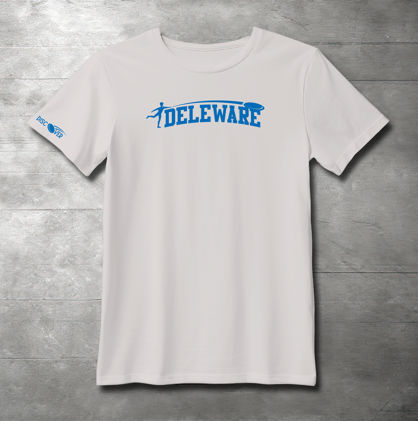 Delaware State Throw Disc Golf T-shirt