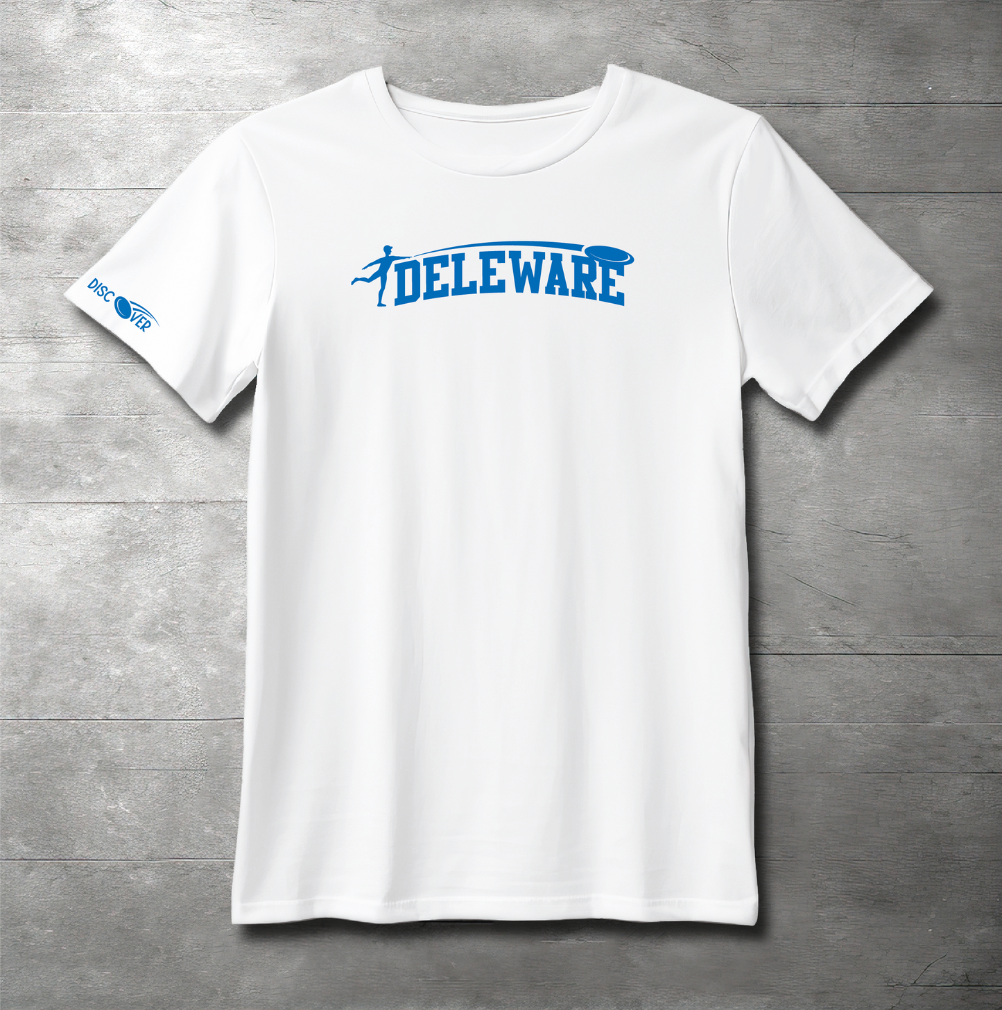 Delaware State Throw Disc Golf T-shirt