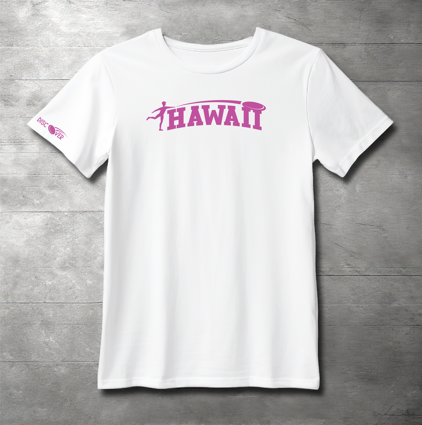 Hawaii State Throw Disc Golf T-shirt