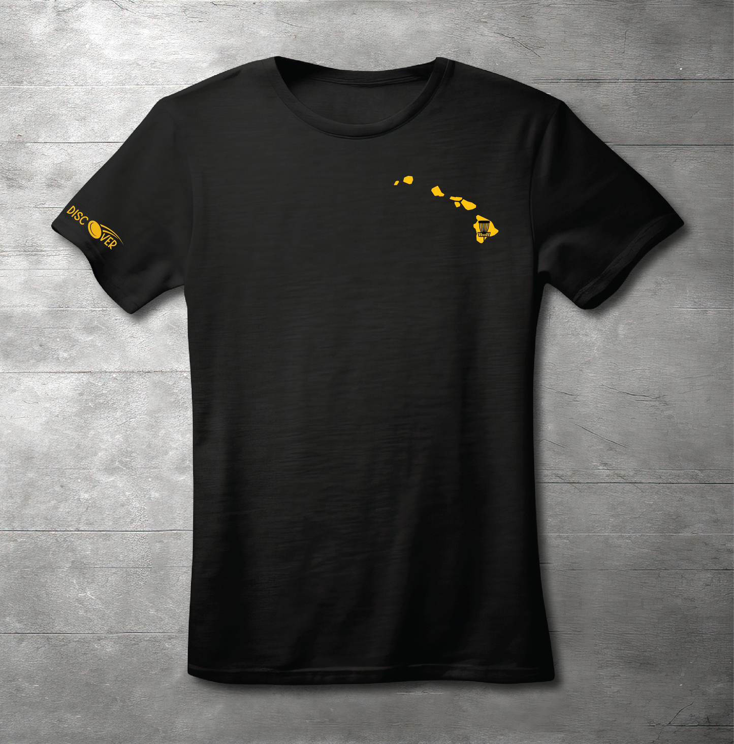 Hawaii State Basket Disc Golf T-shirt