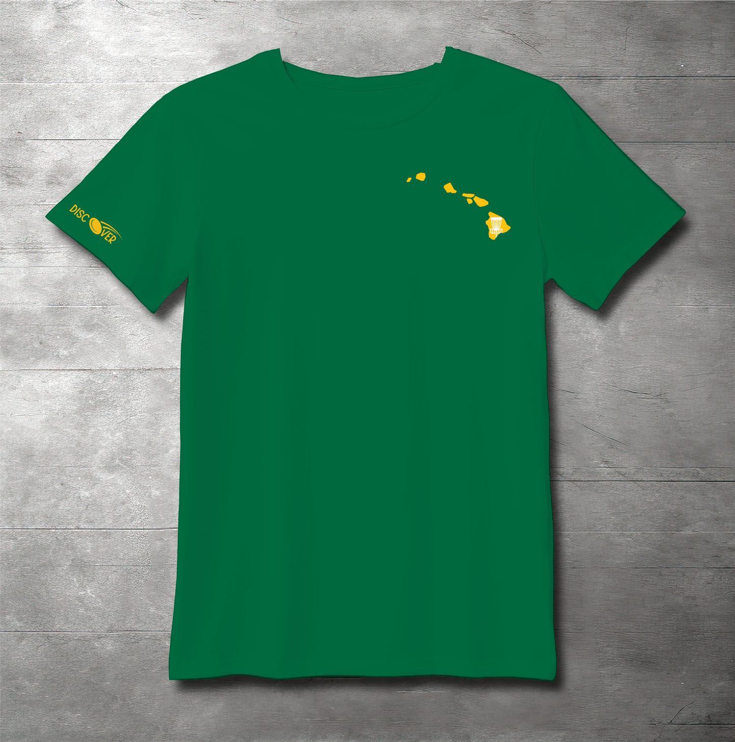 Hawaii State Basket Disc Golf T-shirt
