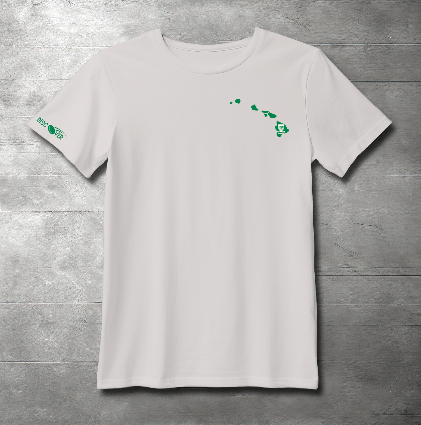 Hawaii State Basket Disc Golf T-shirt