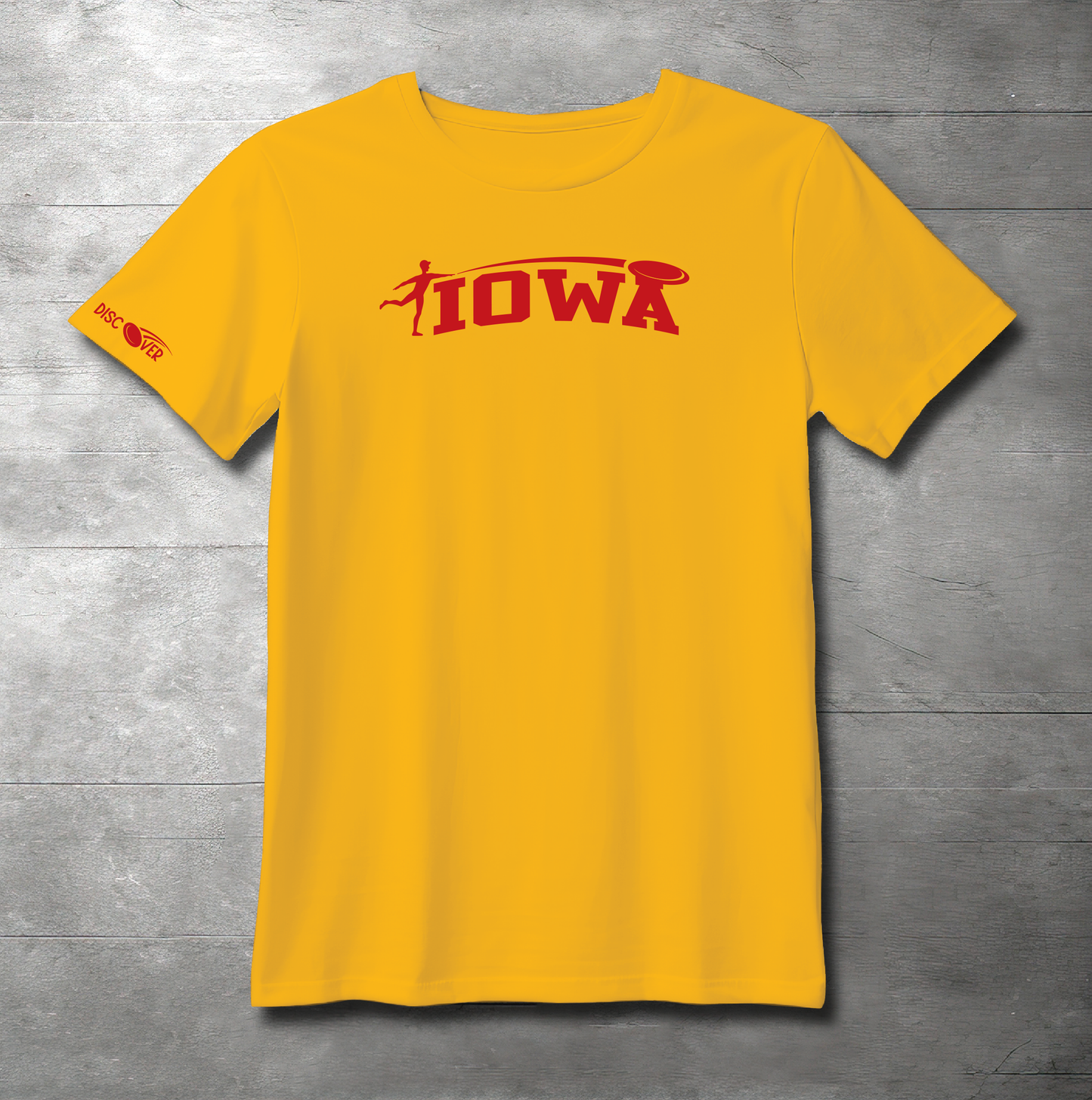 Iowa State Throw Disc Golf T-shirt