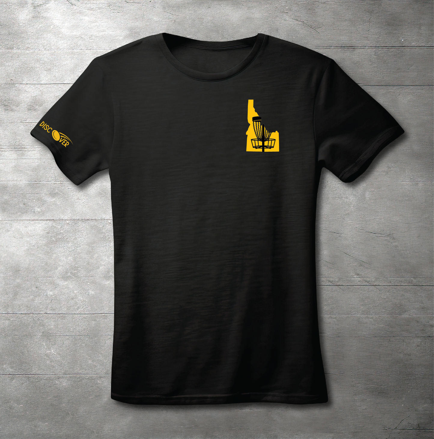 Idaho State Basket Disc Golf T-shirt