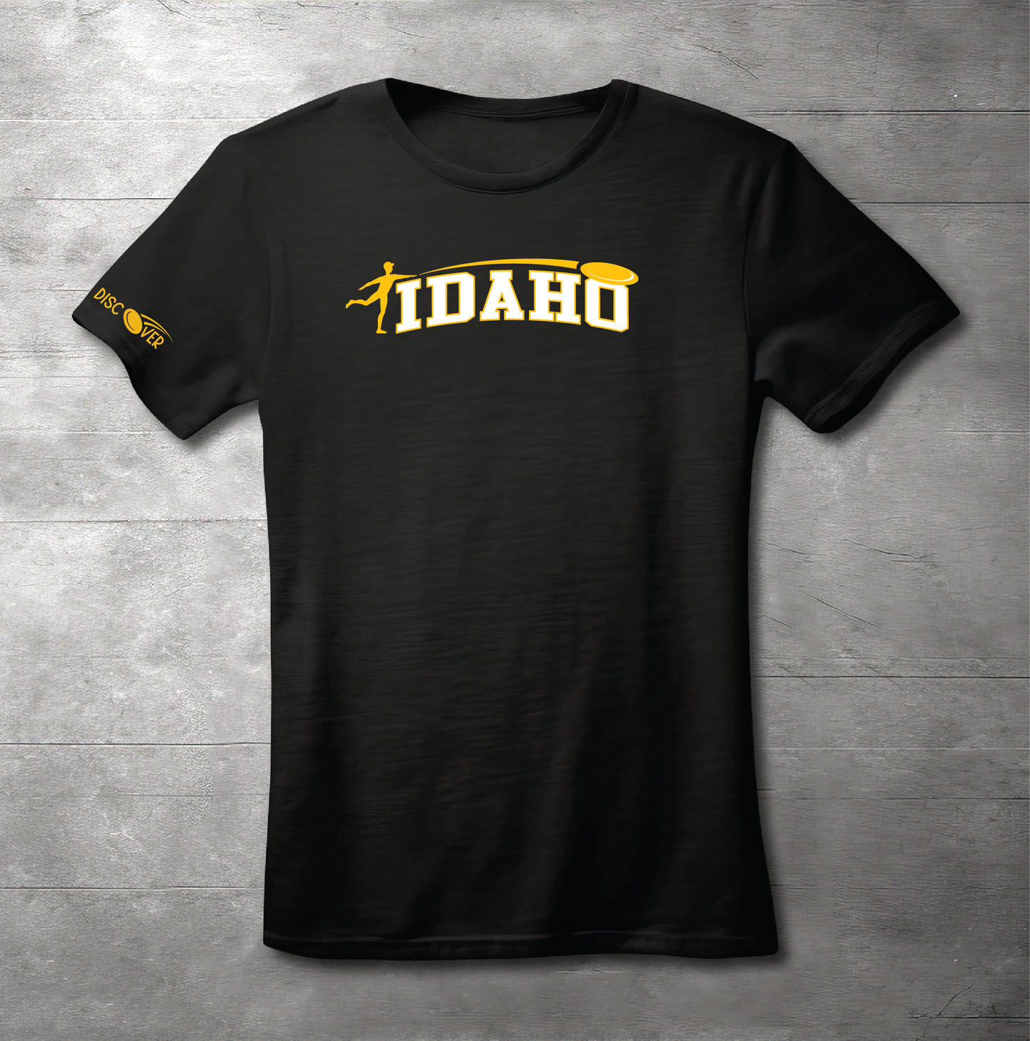 Idaho State Throw Disc Golf T-shirt