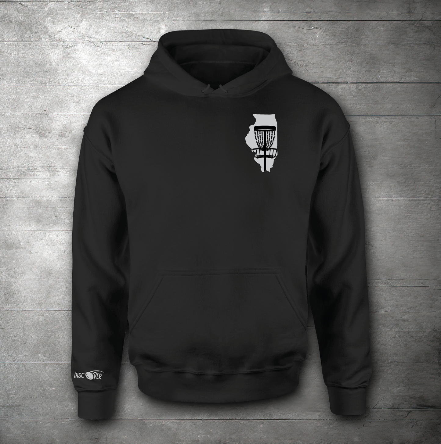 Illinois State Basket Disc Golf Sweatshirt