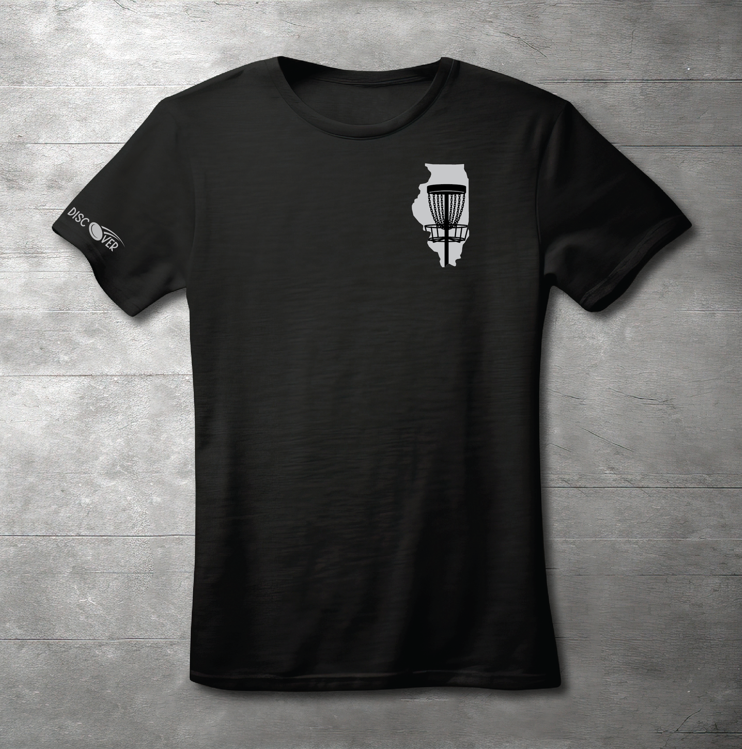 Illinois State Basket Disc Golf T-shirt