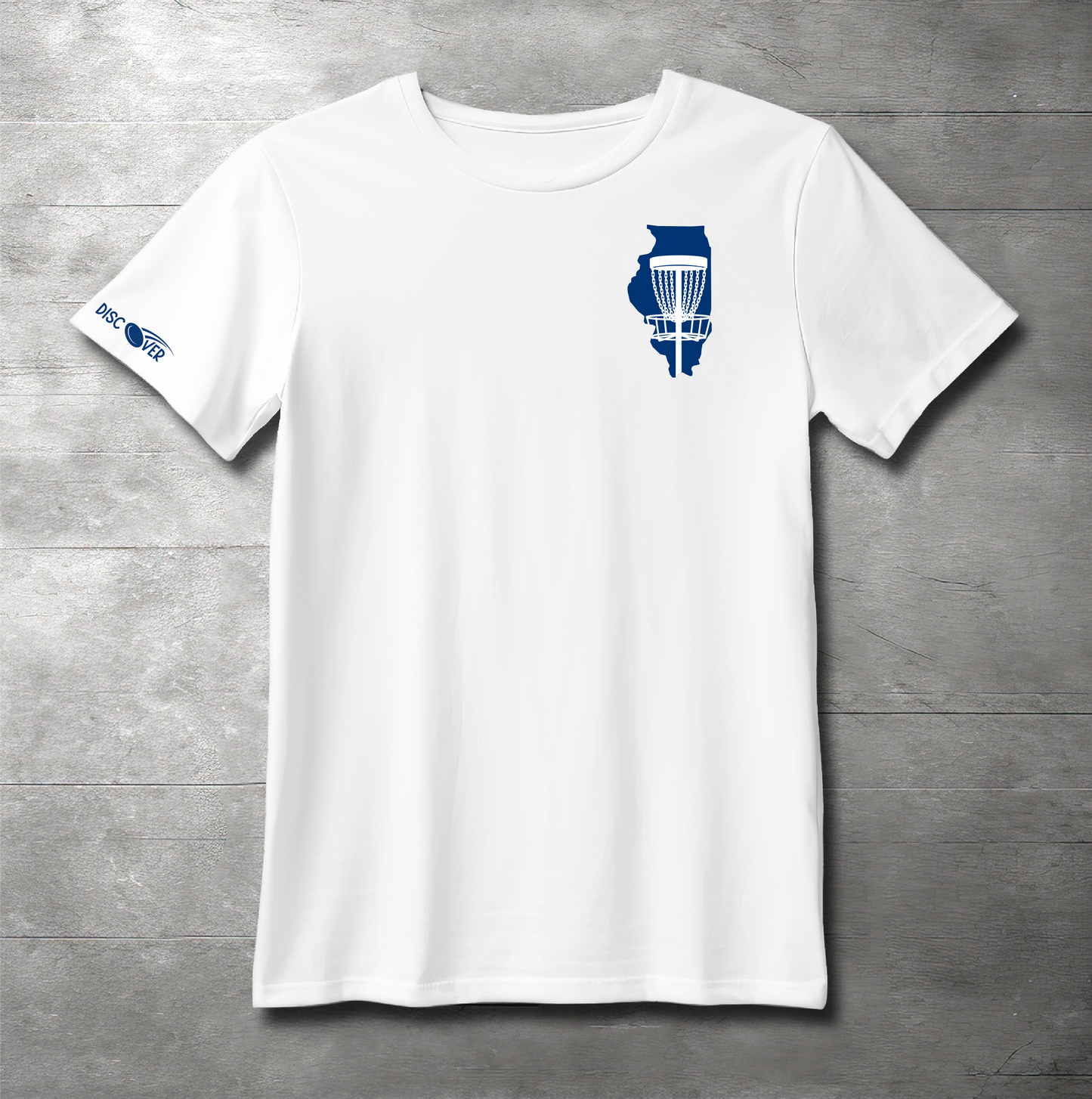 Illinois State Basket Disc Golf T-shirt