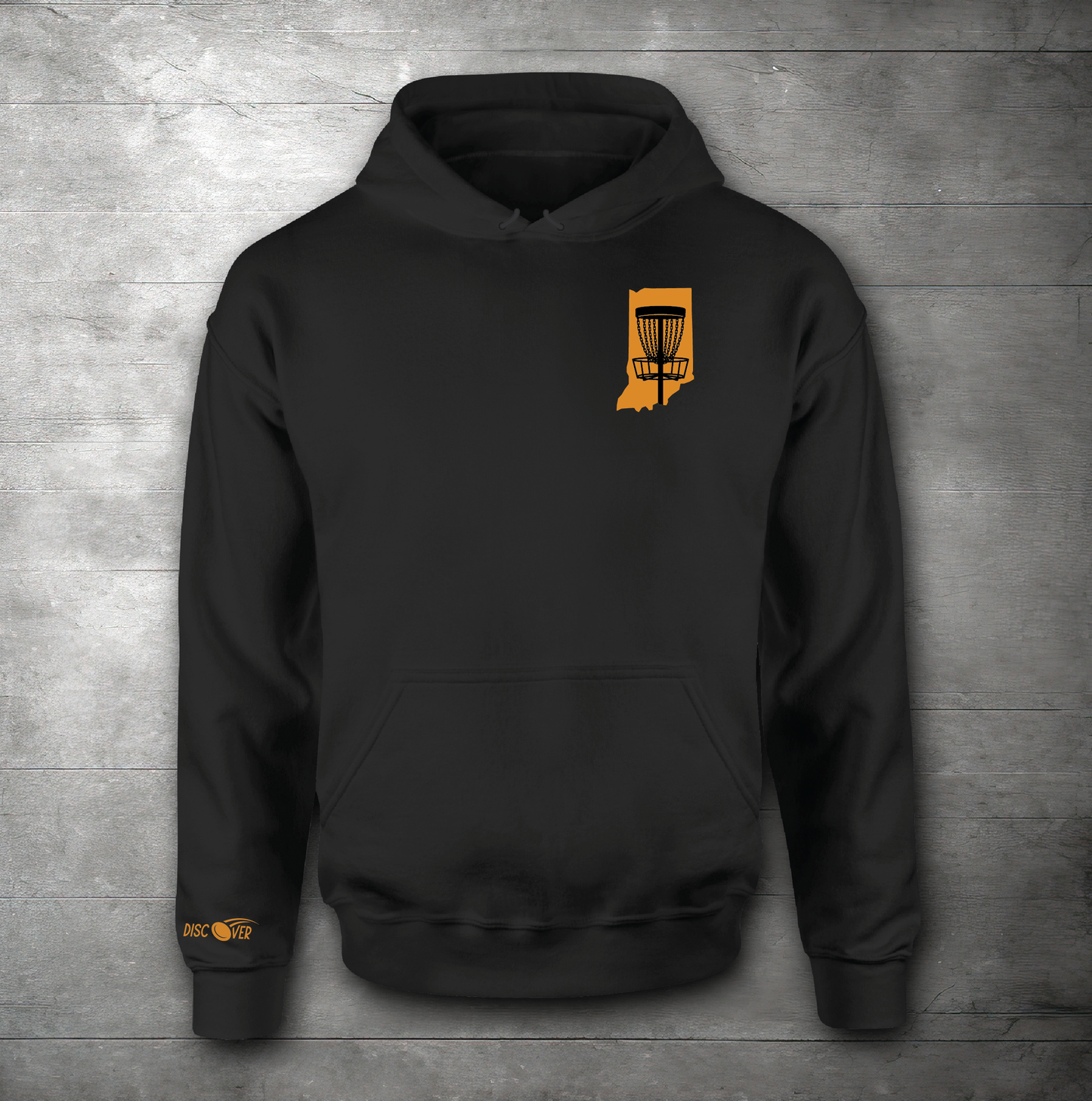 Indiana State Basket Disc Golf Sweatshirt