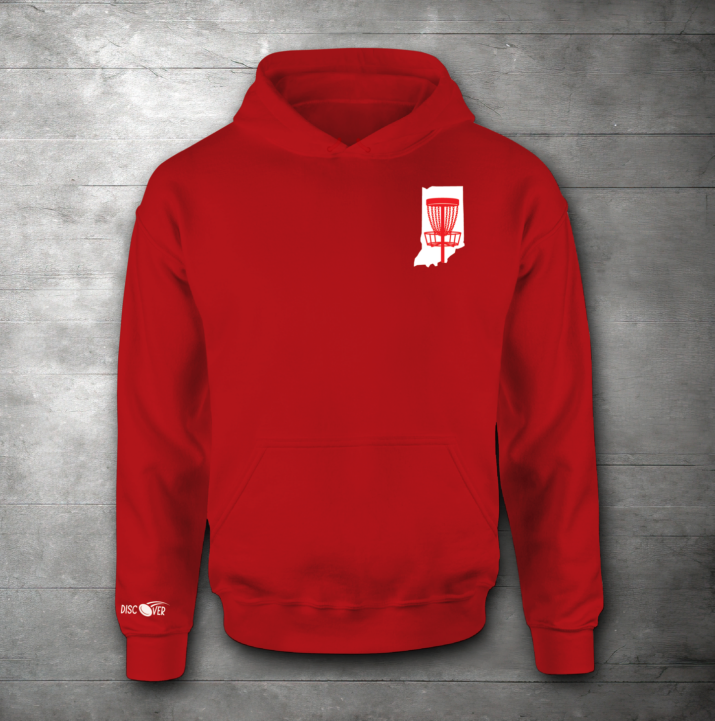 Indiana State Basket Disc Golf Sweatshirt