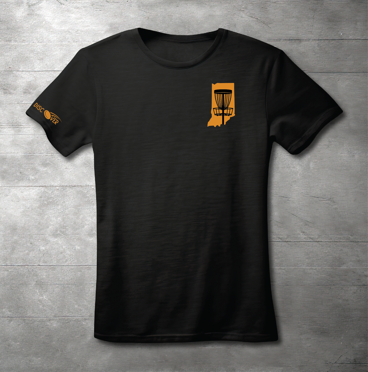 Indiana State Basket Disc Golf T-shirt