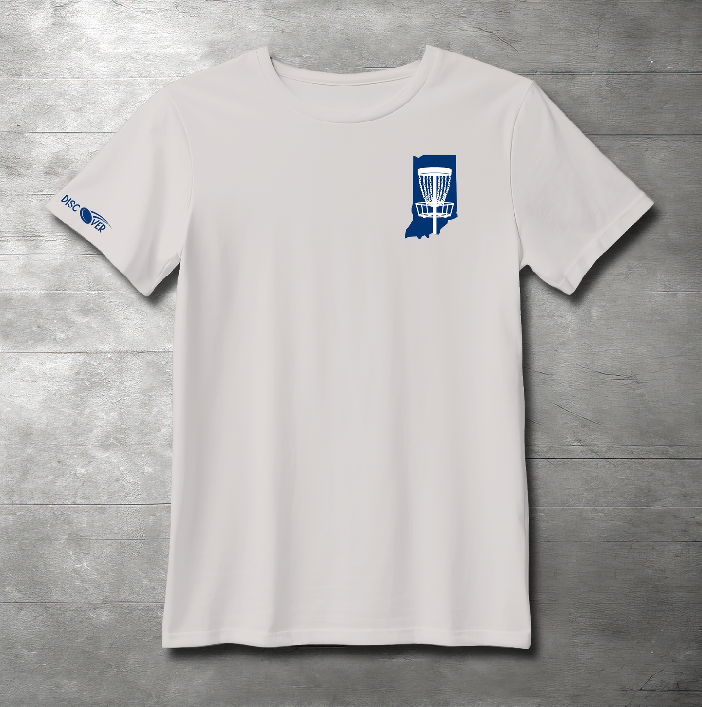 Indiana State Basket Disc Golf T-shirt