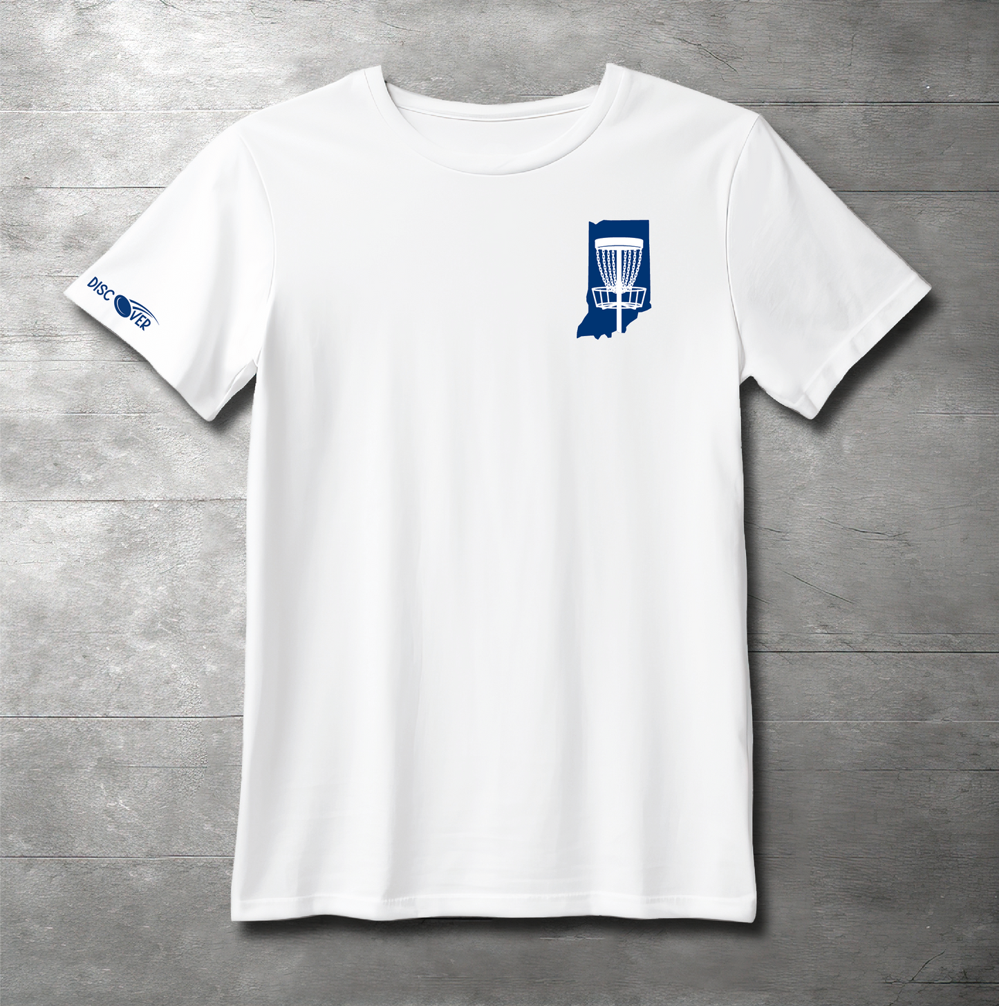 Indiana State Basket Disc Golf T-shirt