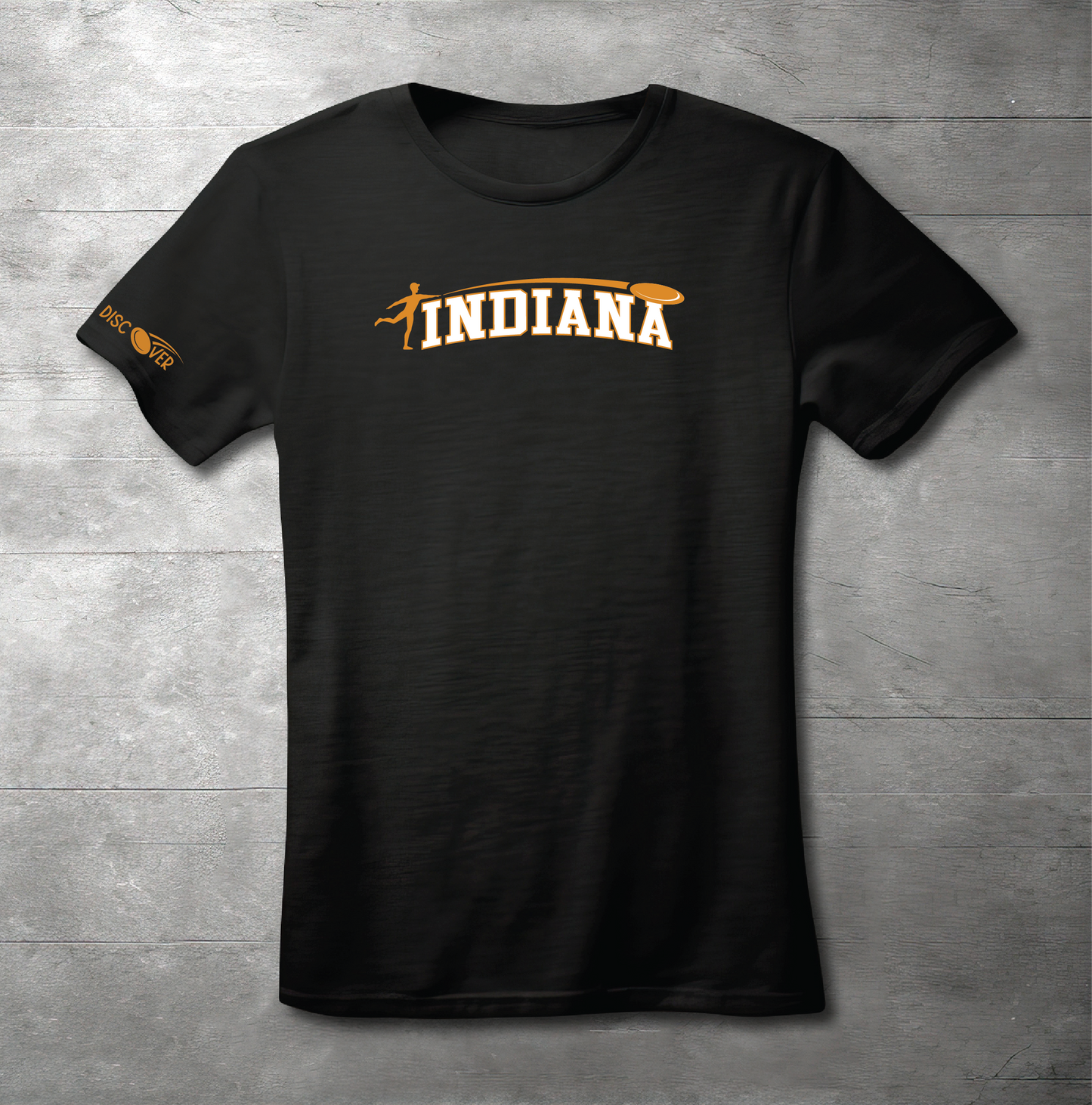 Indiana State Throw Disc Golf T-shirt