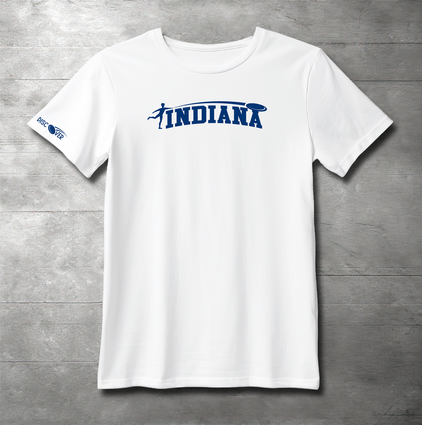 Indiana State Throw Disc Golf T-shirt