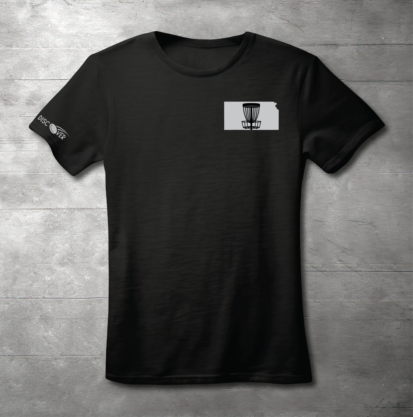 Kansas State Basket Disc Golf T-shirt
