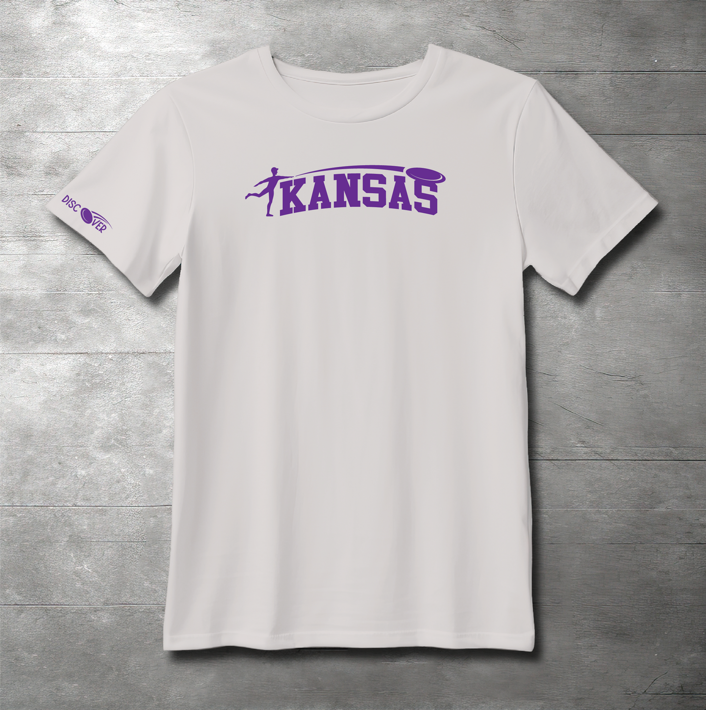 Kansas State Throw Disc Golf T-shirt