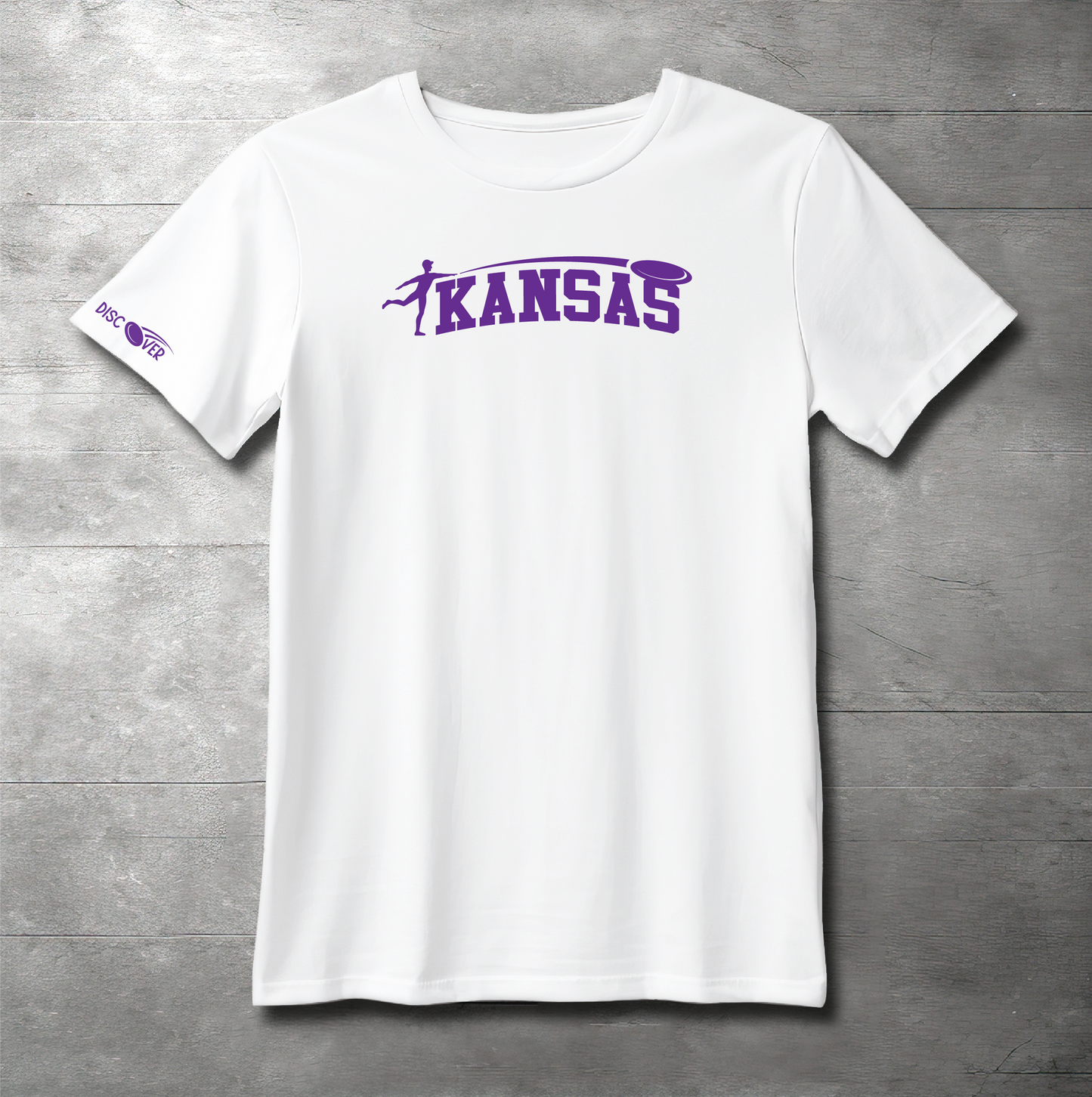 Kansas State Throw Disc Golf T-shirt