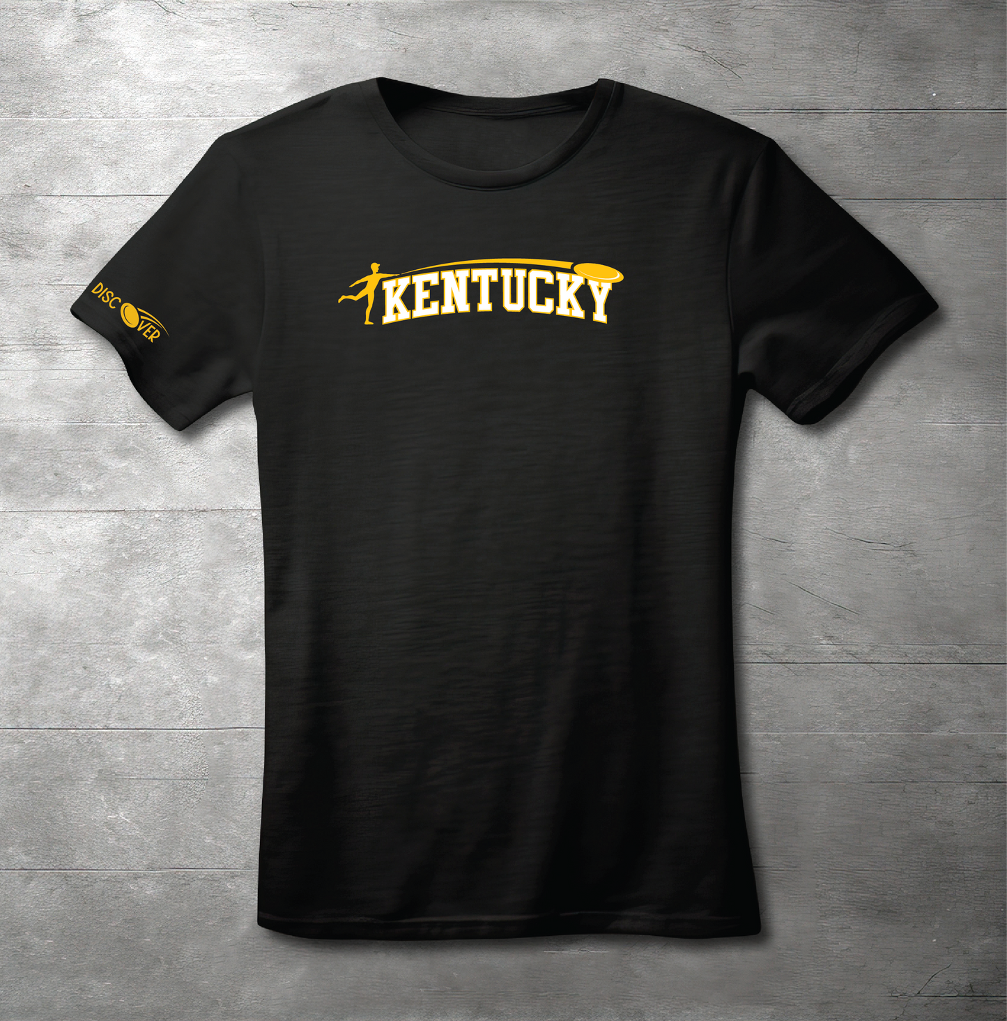 Kentucky State Throw Disc Golf T-shirt
