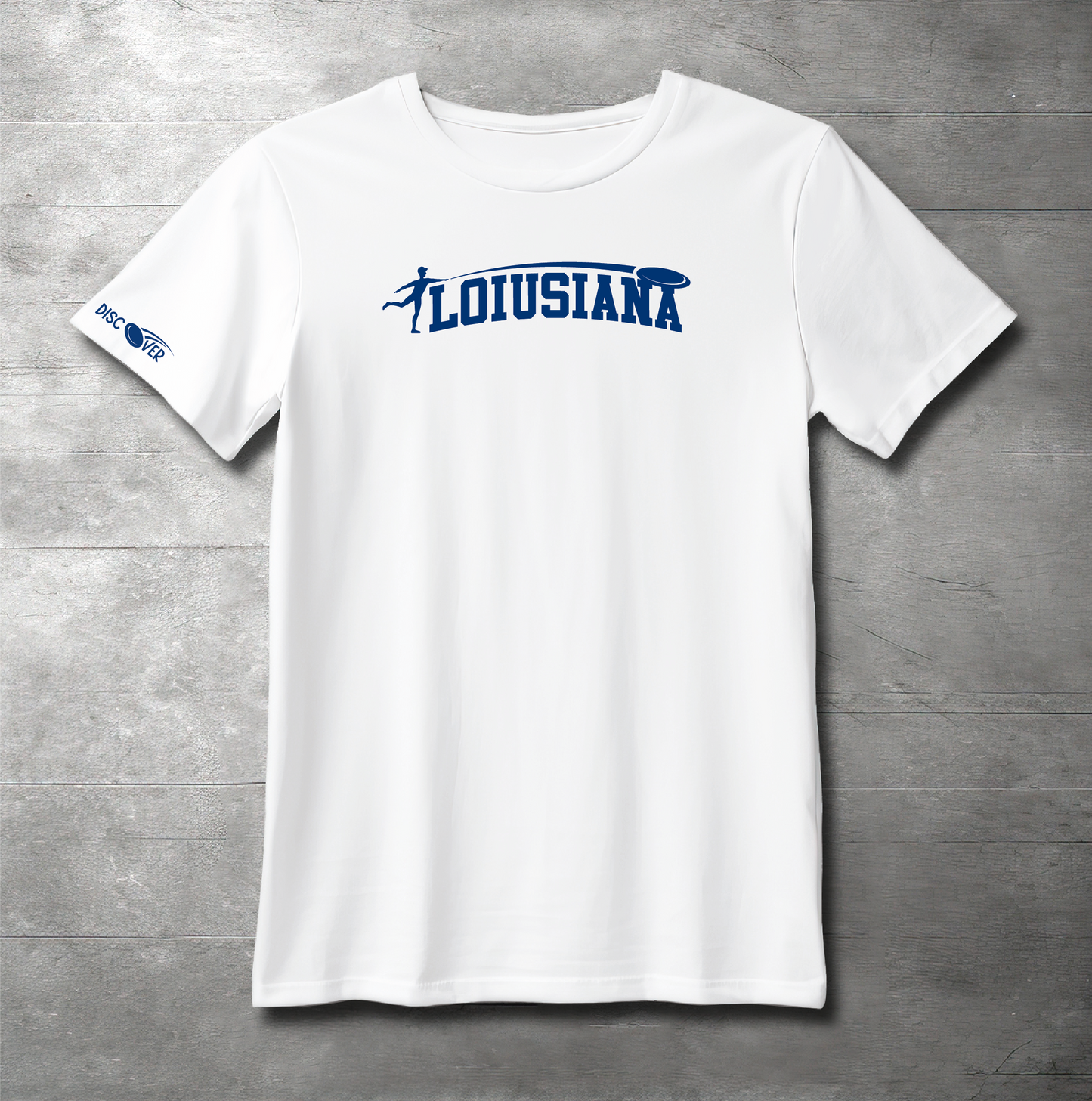 Louisiana State Throw Disc Golf T-shirt