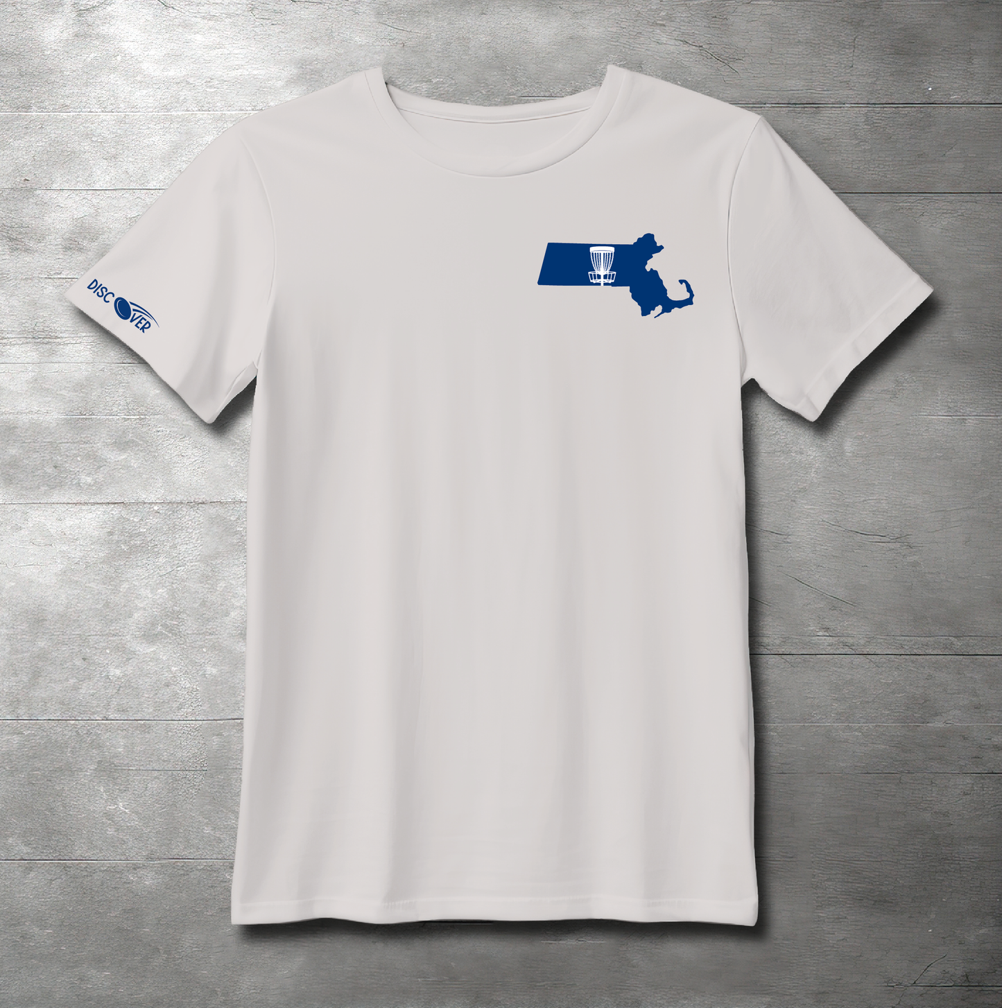Massachusetts State Basket Disc Golf T-shirt
