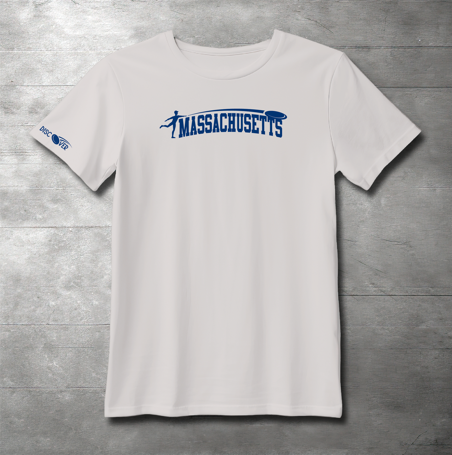 Massachusetts State Throw Disc Golf T-shirt
