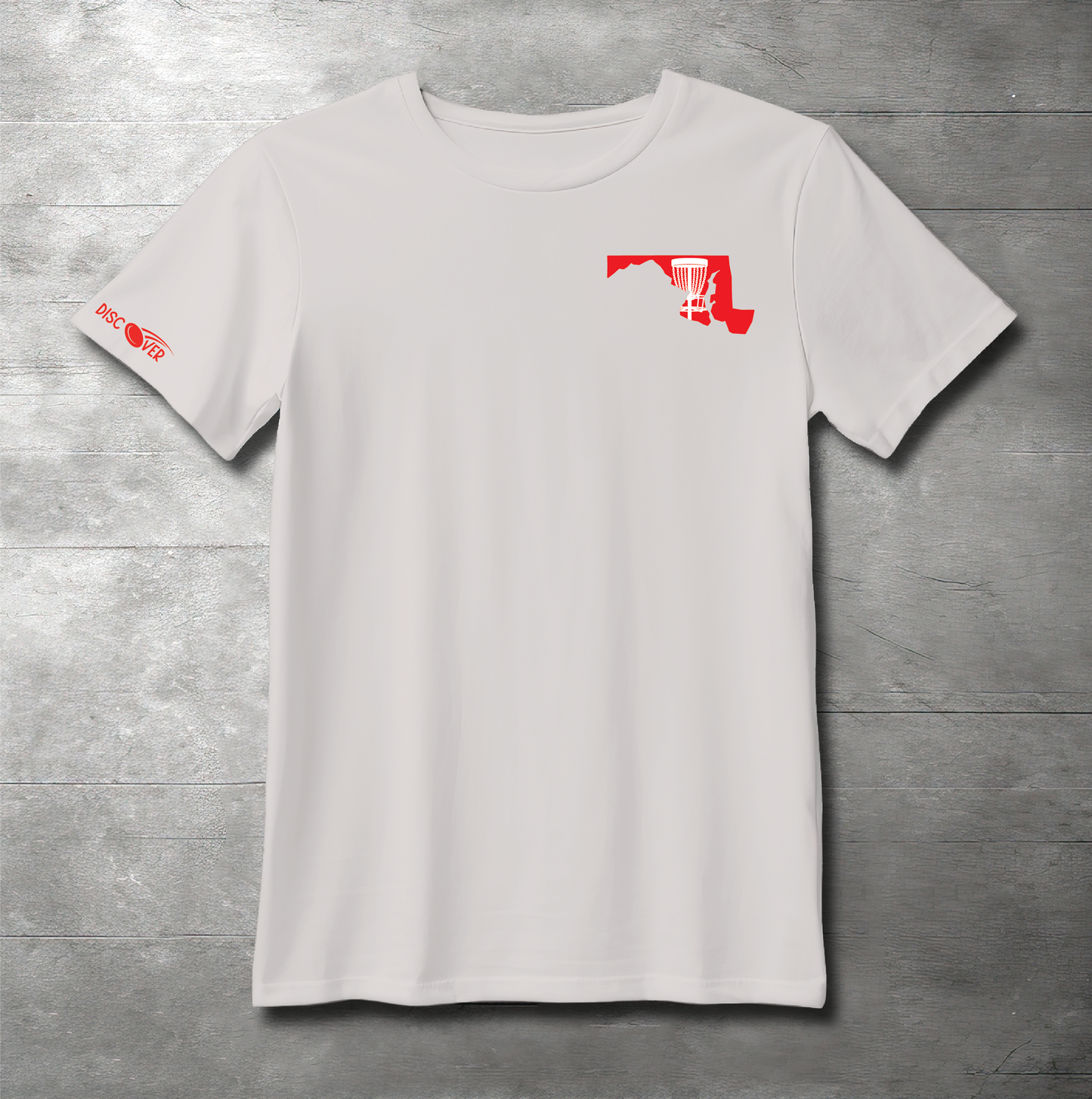 Maryland State Basket Disc Golf T-shirt