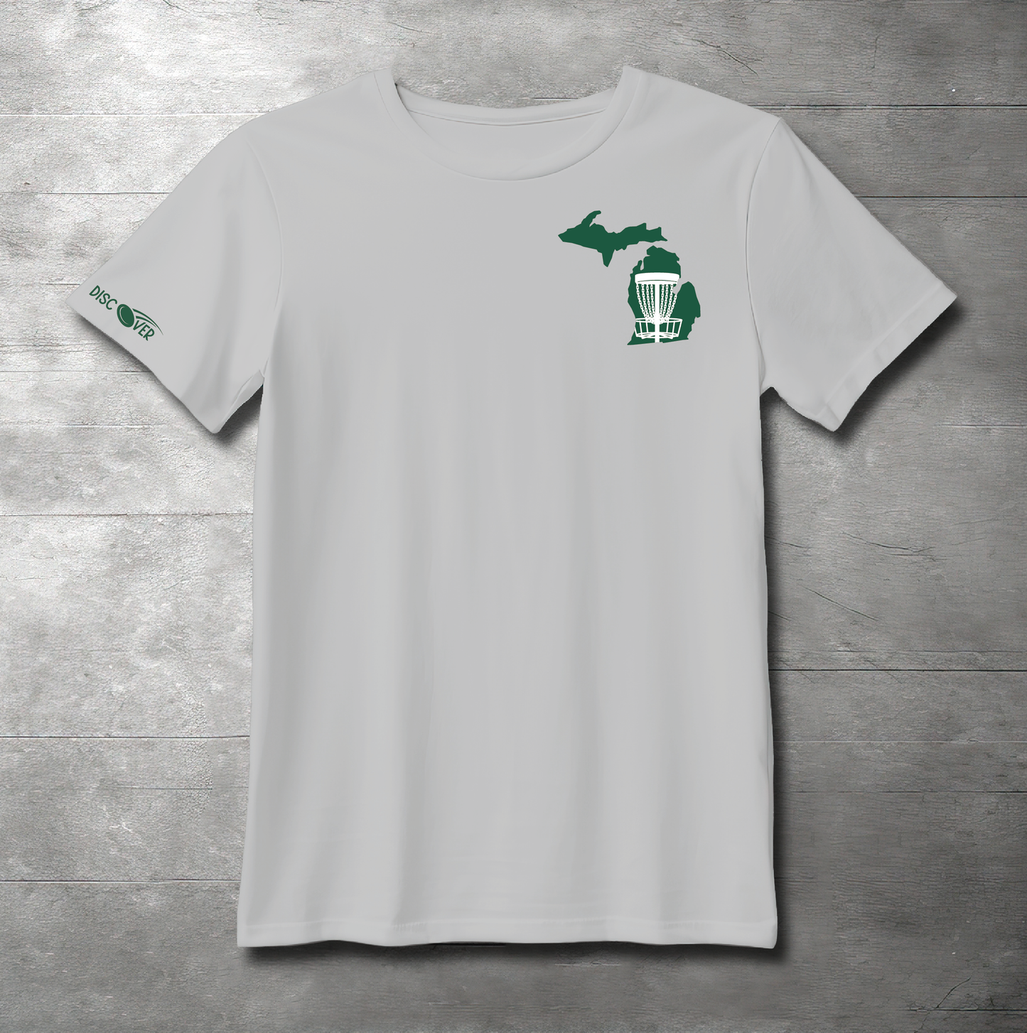Michigan State Basket Disc Golf T-shirt