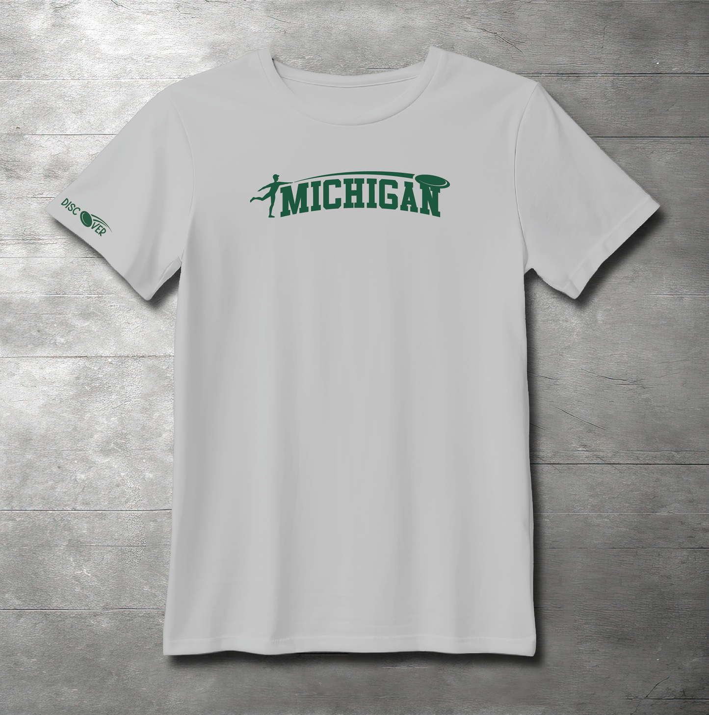 Michigan State Throw Disc Golf T-shirt