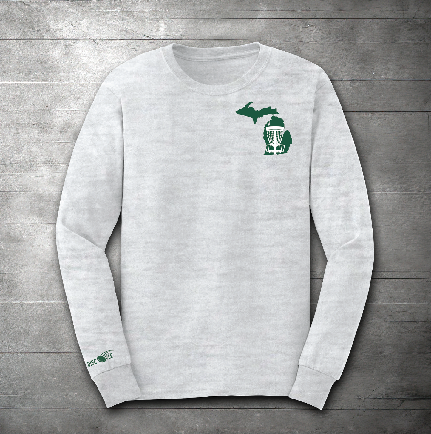 Michigan State Basket Disc Golf Long Sleeve