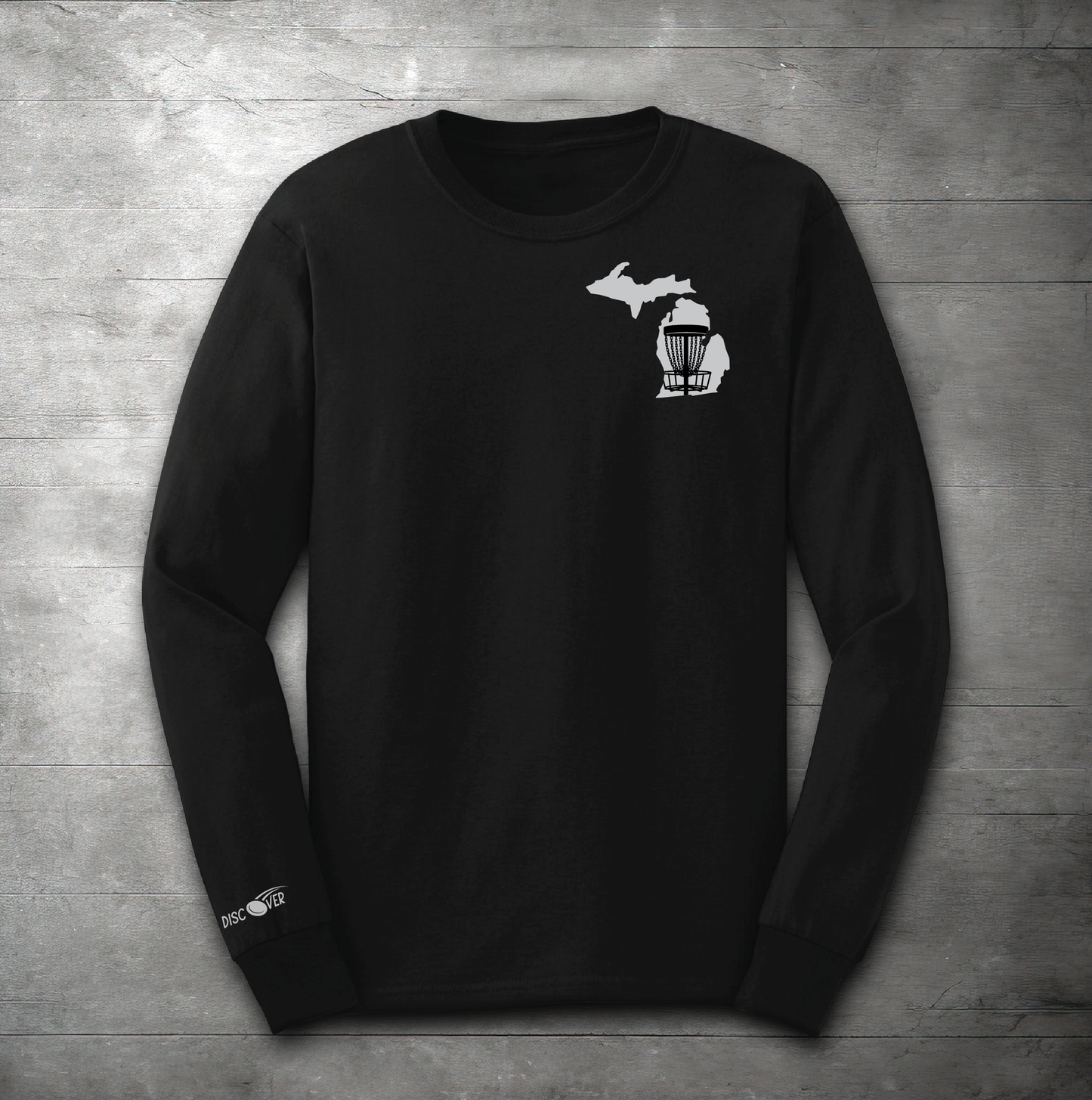 Michigan State Basket Disc Golf Long Sleeve