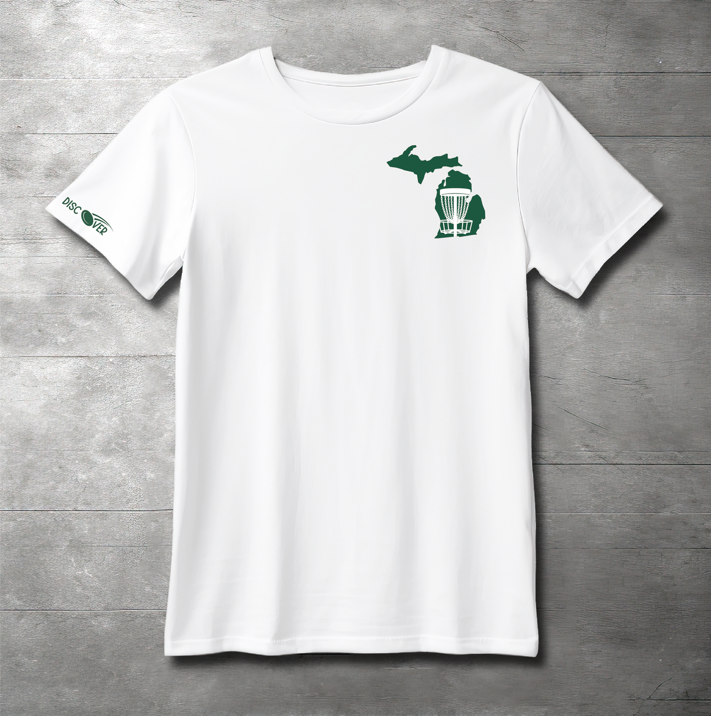 Michigan State Basket Disc Golf T-shirt