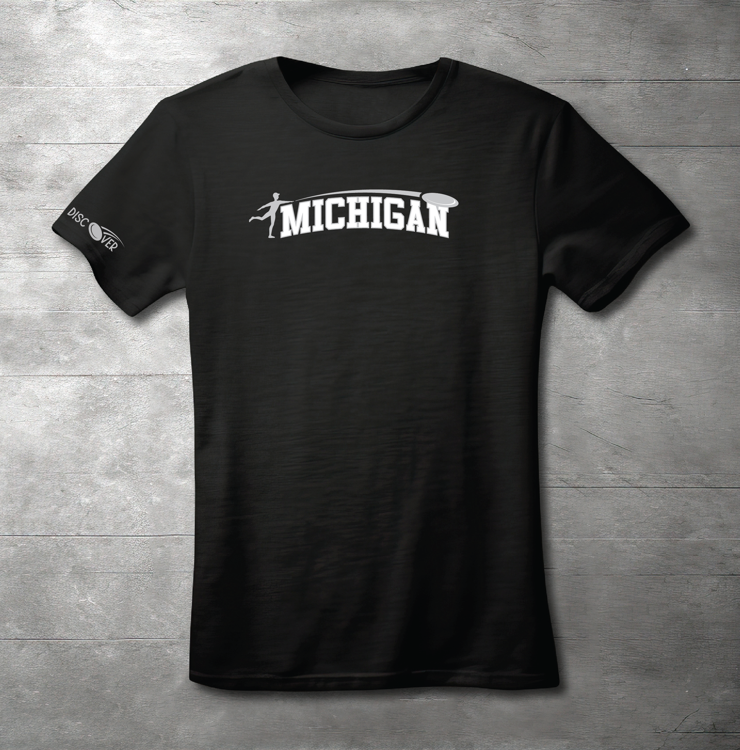 Michigan State Throw Disc Golf T-shirt