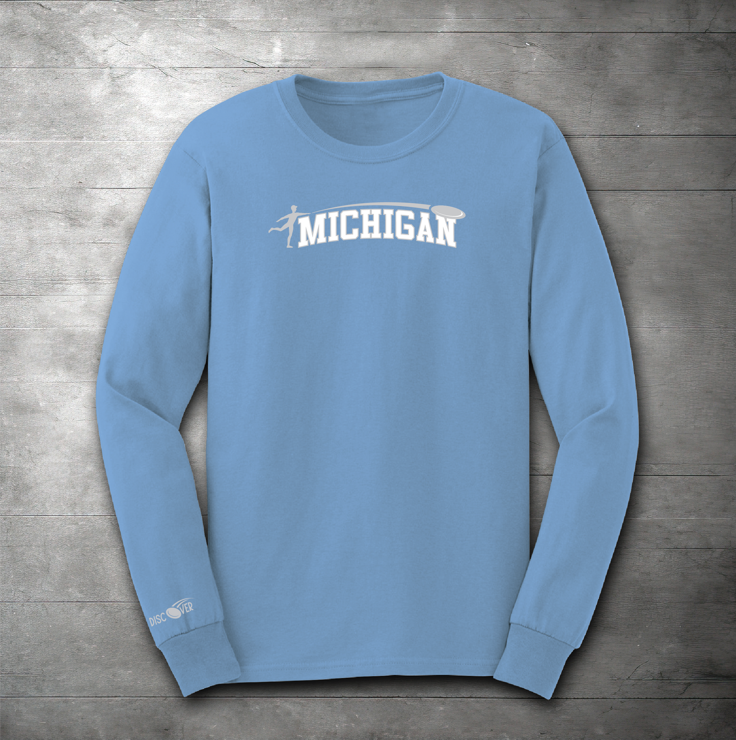 Michigan State Throw Disc Golf Long Sleeve